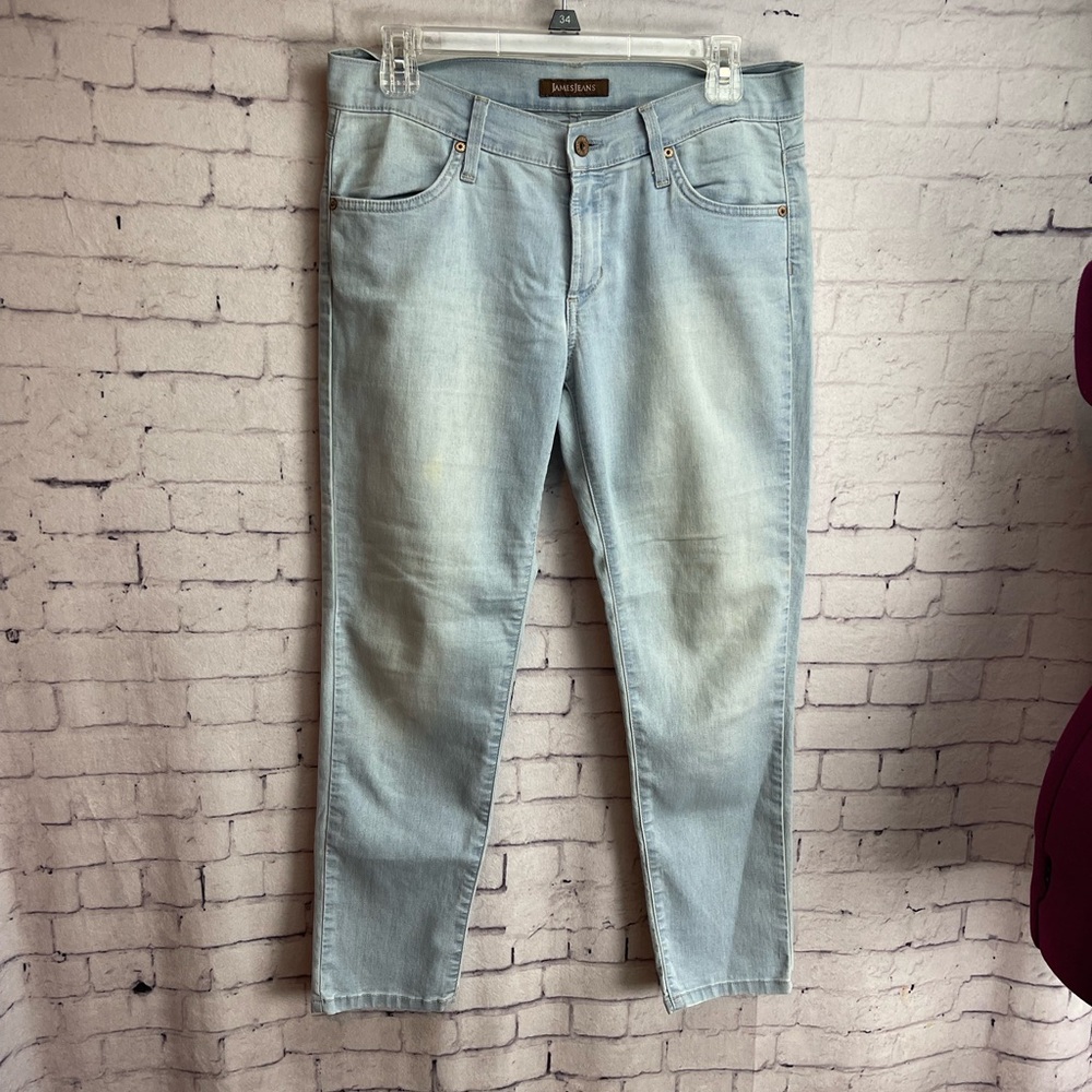 James Jeans Twiggy cropped jeans light wash size 29